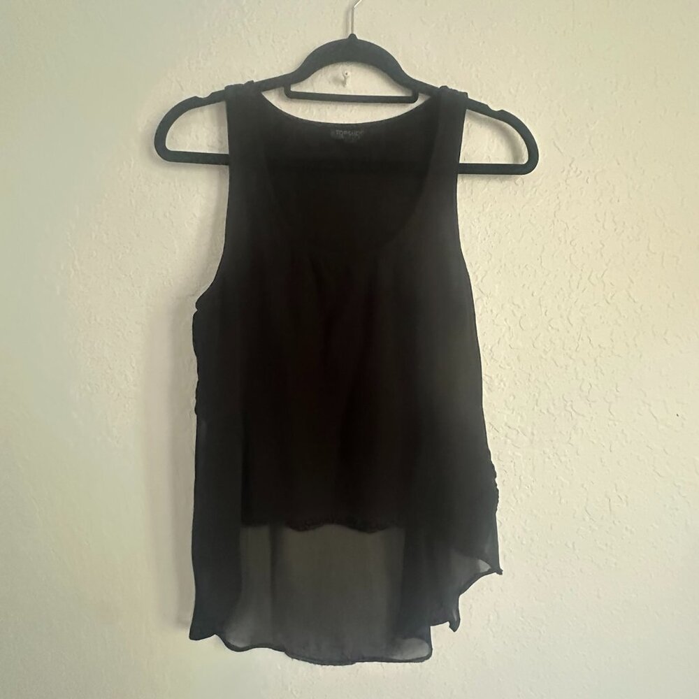 TOPSHOP black top Size small (4)